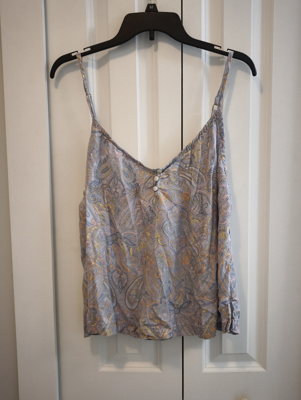 Women's Paisley Print Spaghetti Strap Pajama Set